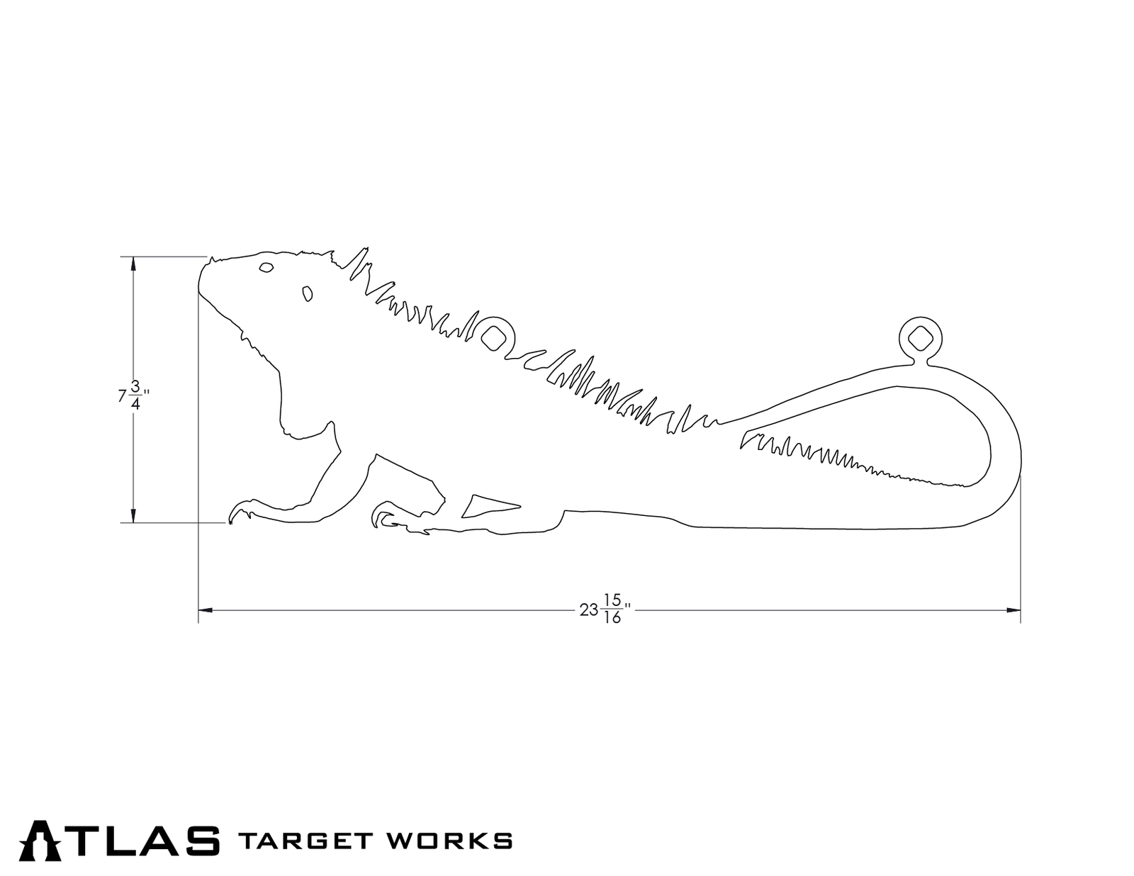Iguana Gong - Rimfire - Full-Size