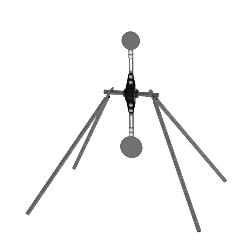 rimfire spinner steel target