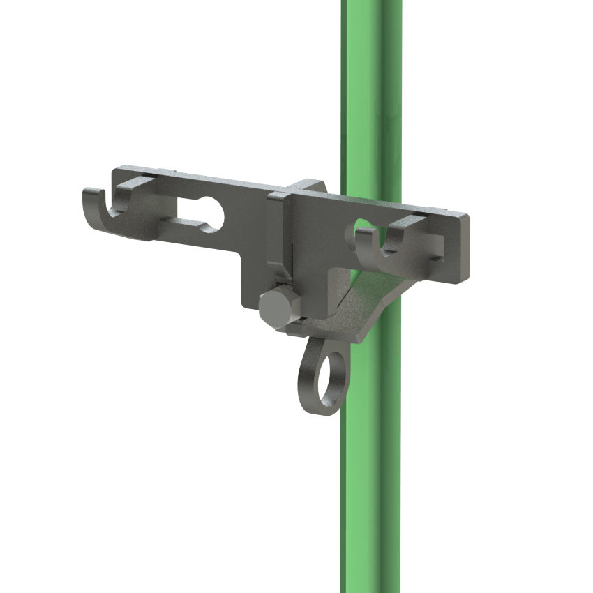 double hook t-post mount cover image