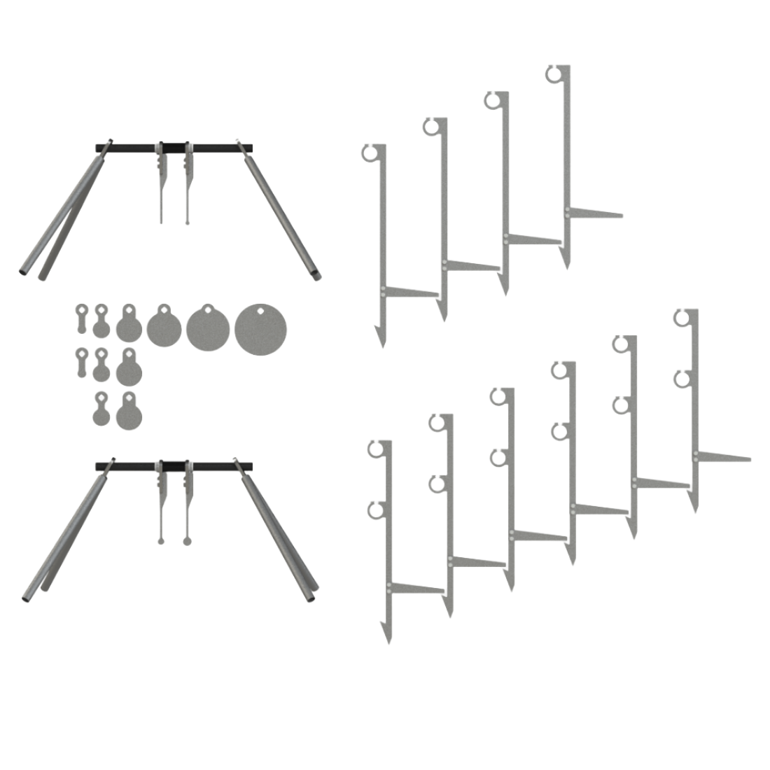NRL22 kit with stake bases
