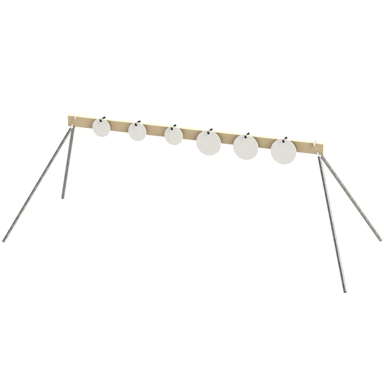 poor mans plate rack steel target assembly