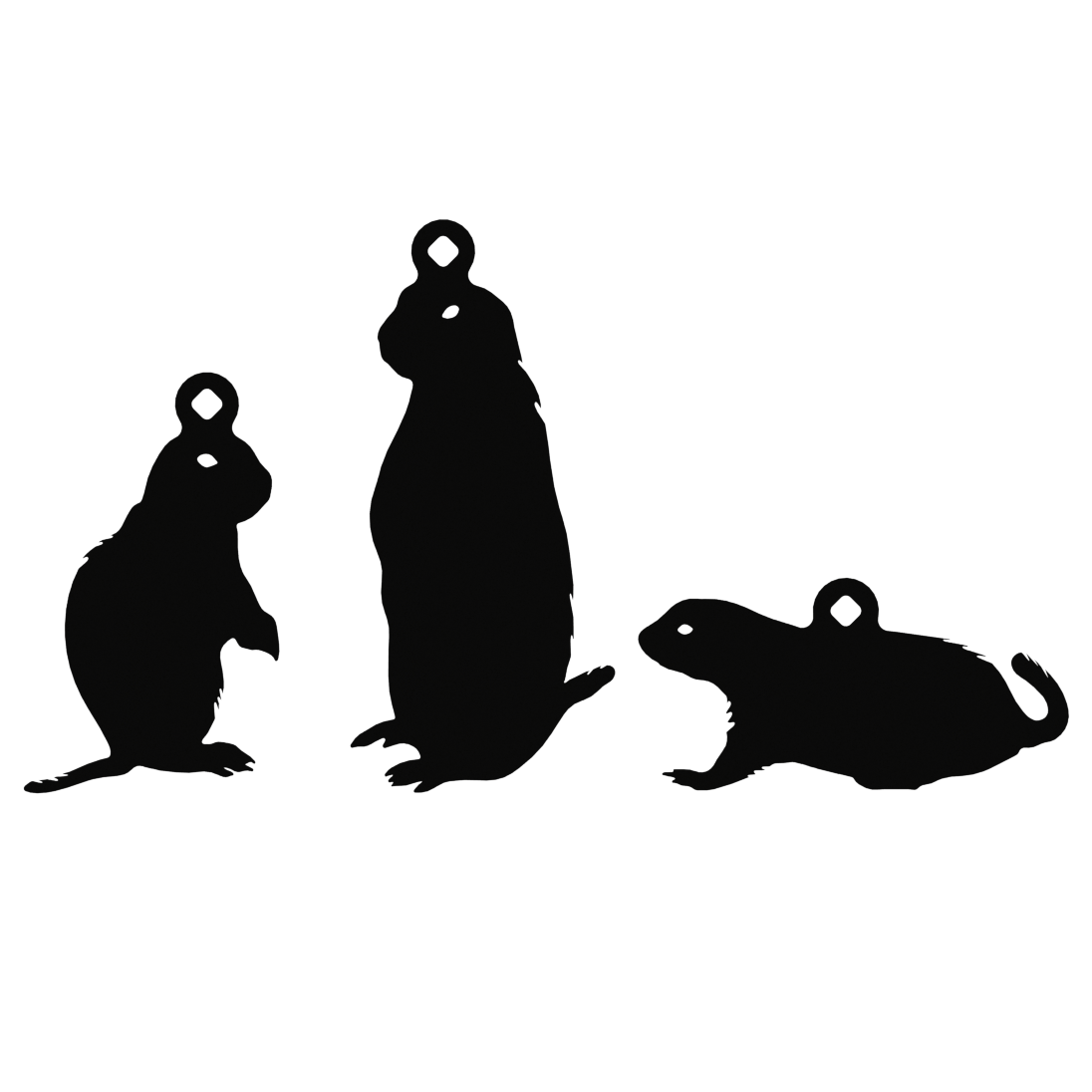 prairie dog steel target bundle