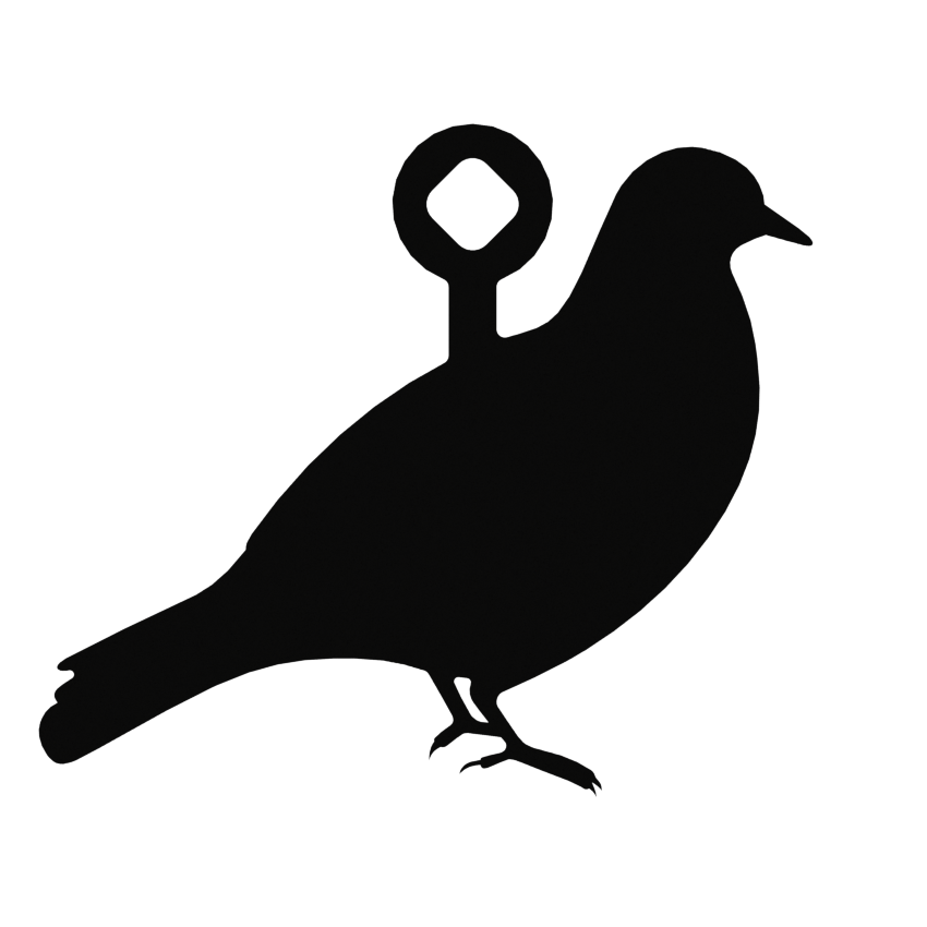pigeon target silhouette
