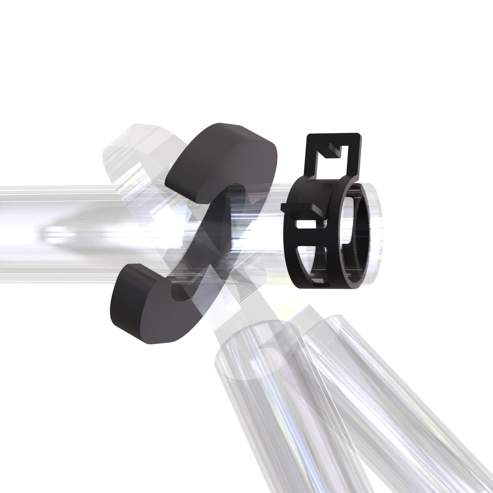 Gong Hanger Upgrade Kit pair for Atlas steel target stand leg brackets