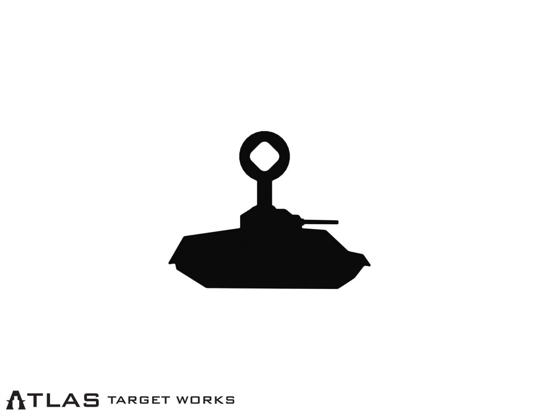Green Army Men Rimfire Target - Sherman Tank
