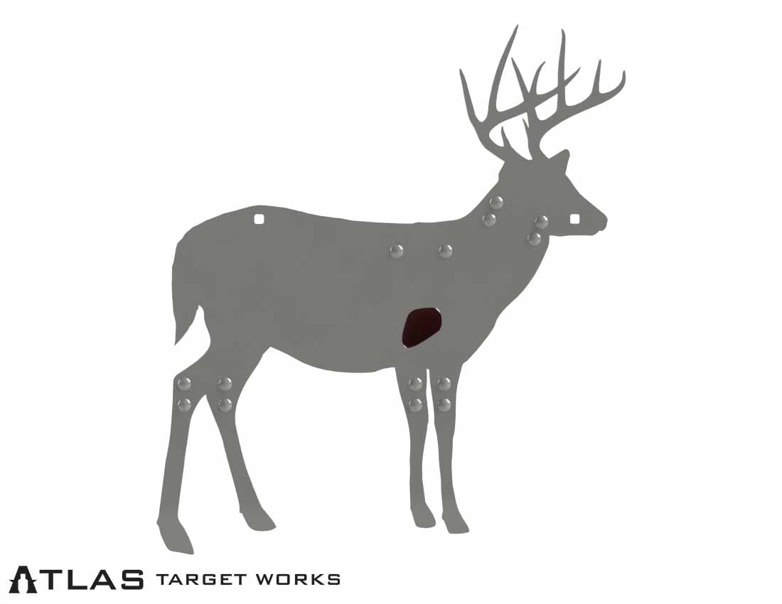 Whitetail Deer - 50% Scale - Rimfire Target
