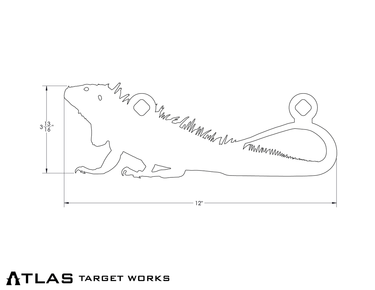 Iguana Gong - Rimfire - Full-Size