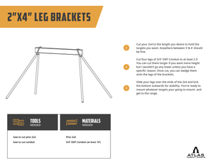 2x4 leg brackets assembly instructions
