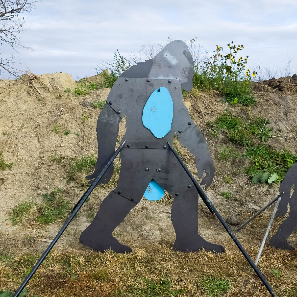 6' tall bigfoot-sasquatch target-full sr500+