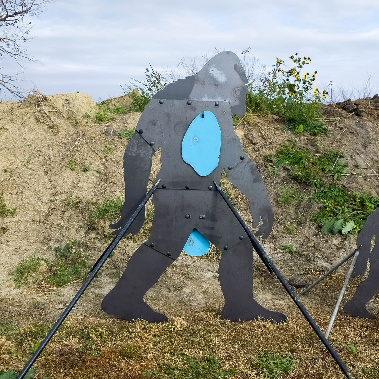 6' tall bigfoot-sasquatch target-full sr500+