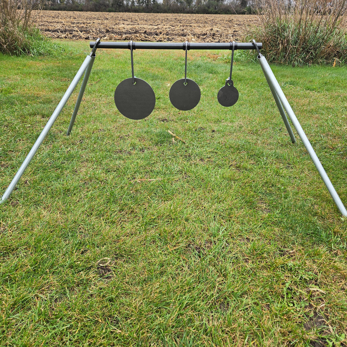 rimfire long range gong target kit assembled front view
