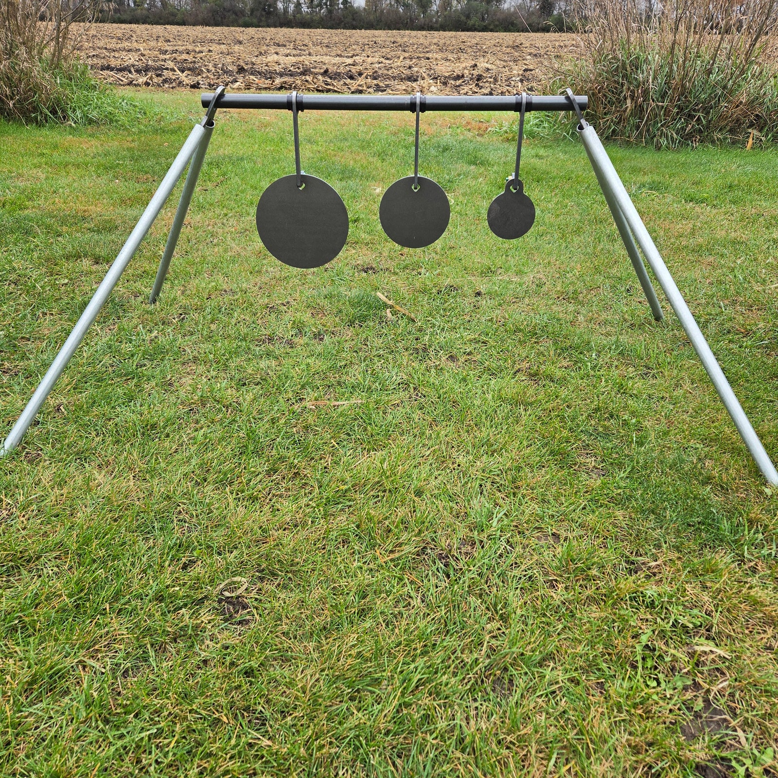 rimfire long range gong target kit assembled front view