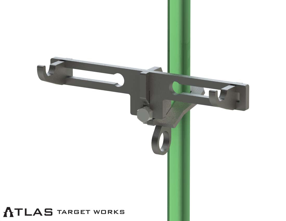 AR500 Double Hook T-Post Mount Wide Version Cover Image