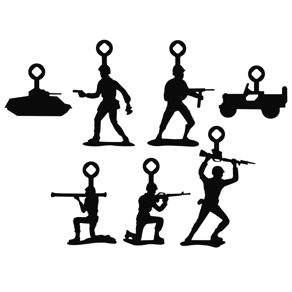 Green Army Men - Rimfire Targets