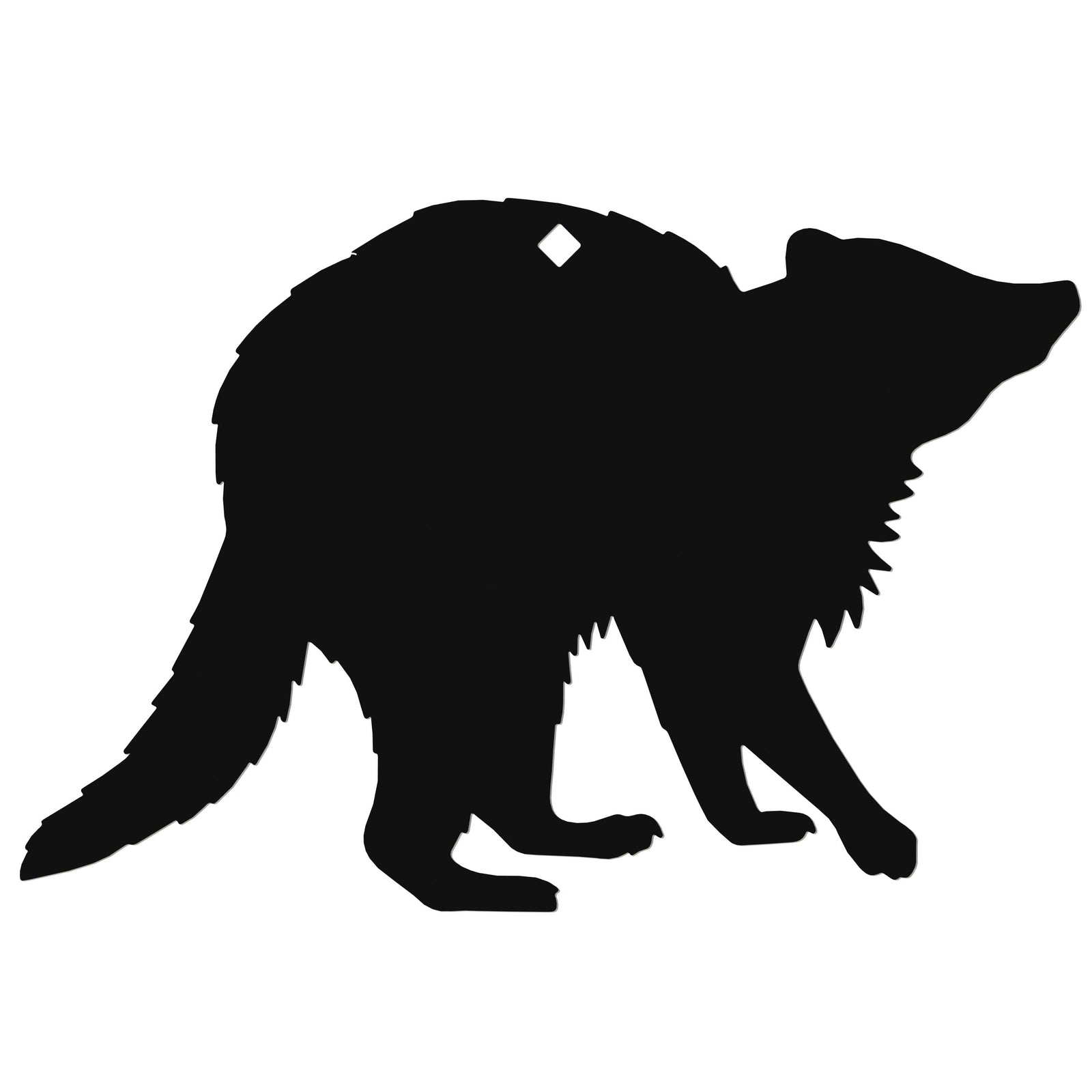 raccoon steel target