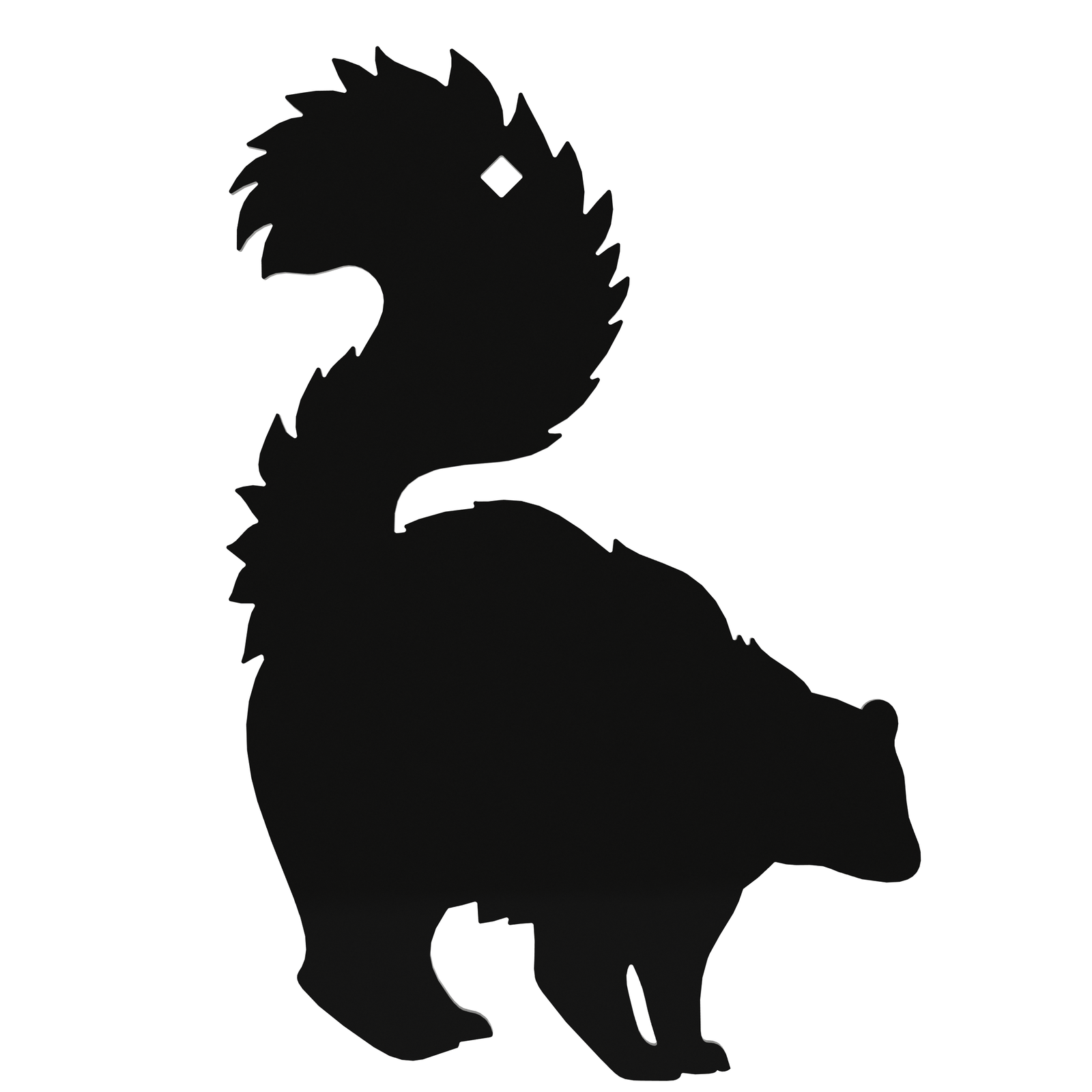 full size skunk target