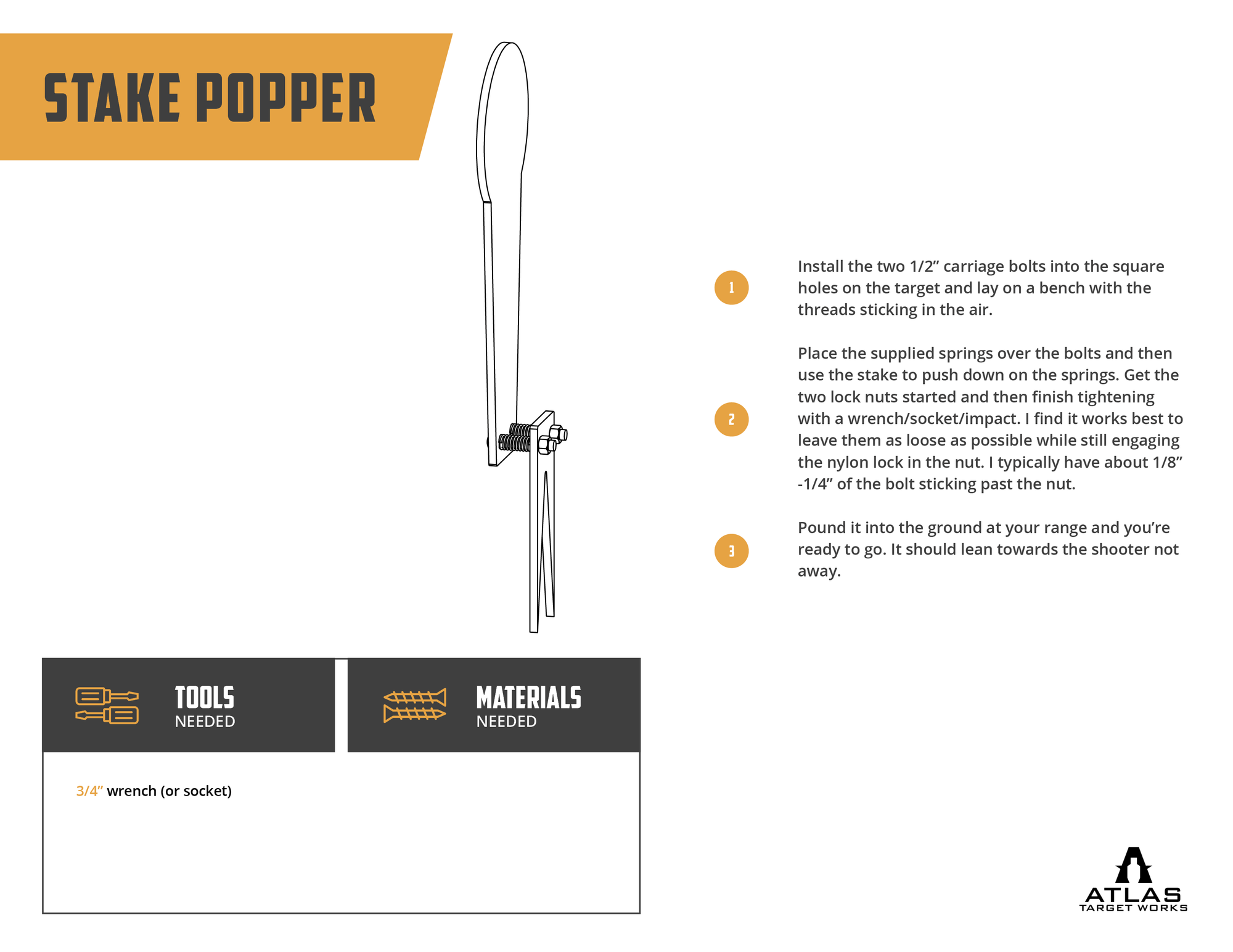 Stake Popper Assembly Instructions
