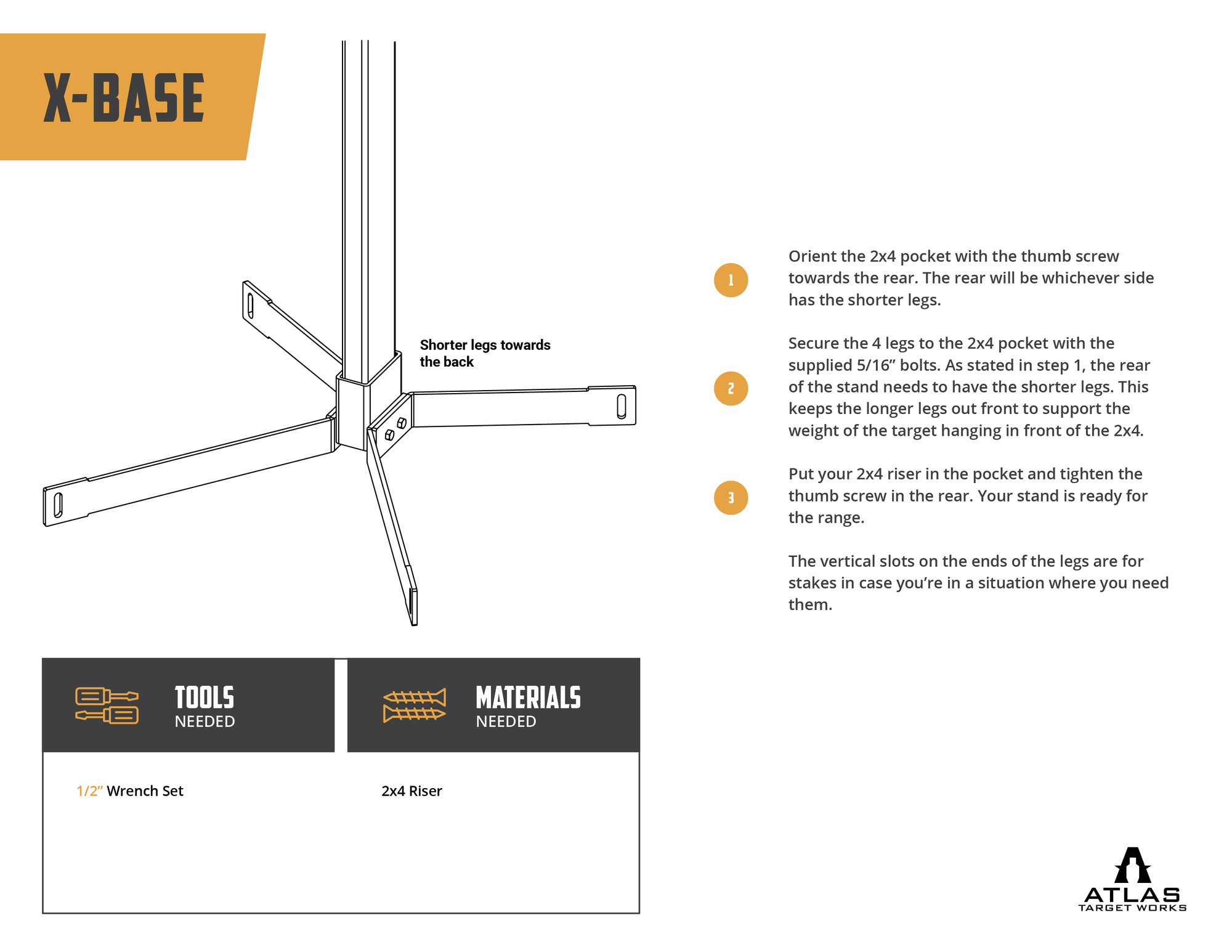 x-base assembly instructions