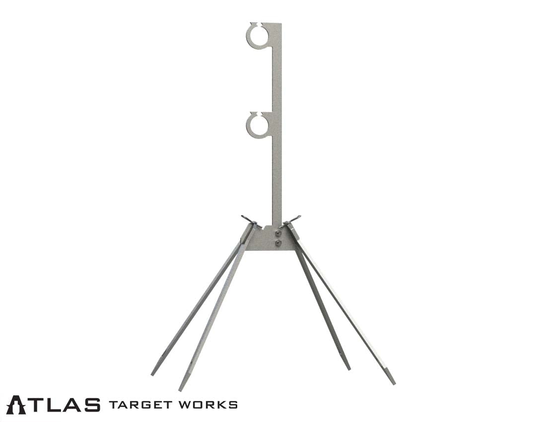 double hook stake base with leg addon