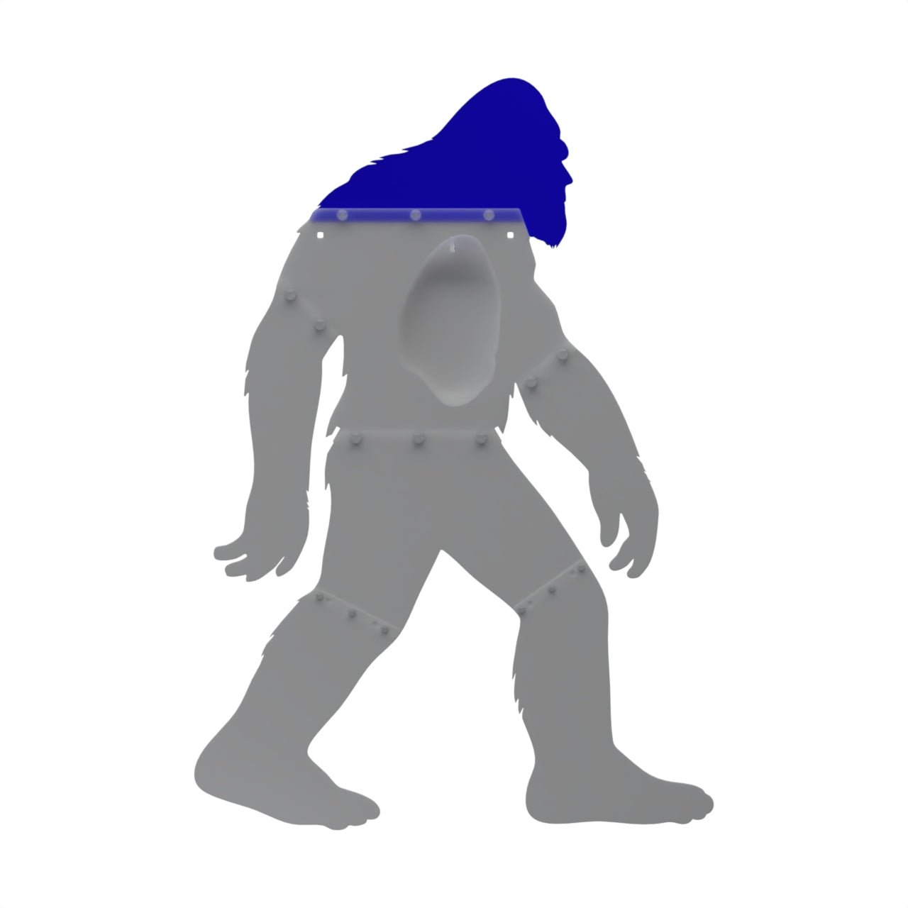 Bigfoot target – head sheetmetal replacement plate