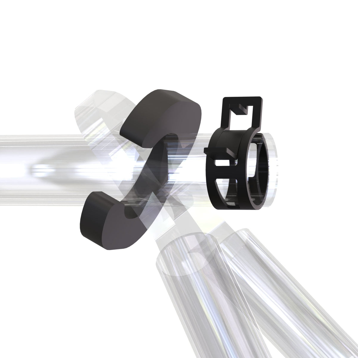 Gong Hanger Upgrade Kit pair for Atlas steel target stand leg brackets