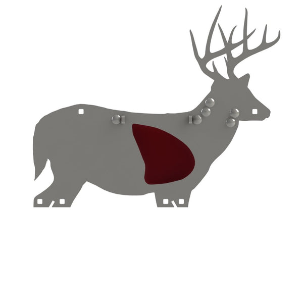 whitetail-deer-50-scale-atlas-target-works for Free Printable Deer Targets For Shooting Whitetail Deer - 50% Scale - Atlas Target Works for Free Printable Deer Targets For Shooting
