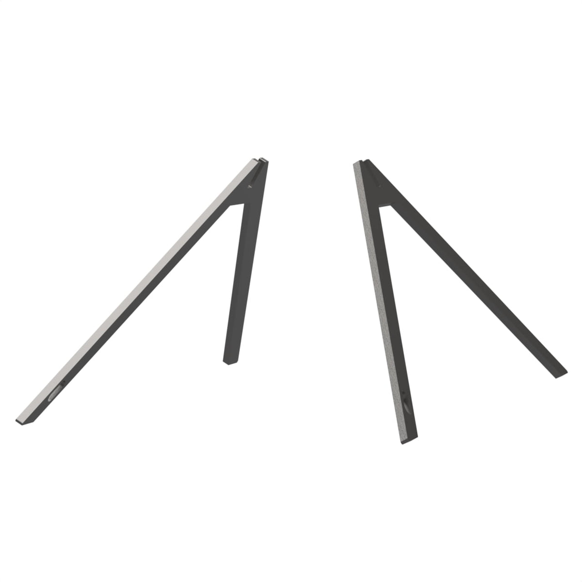 Pair of mobile base legs for animal targets