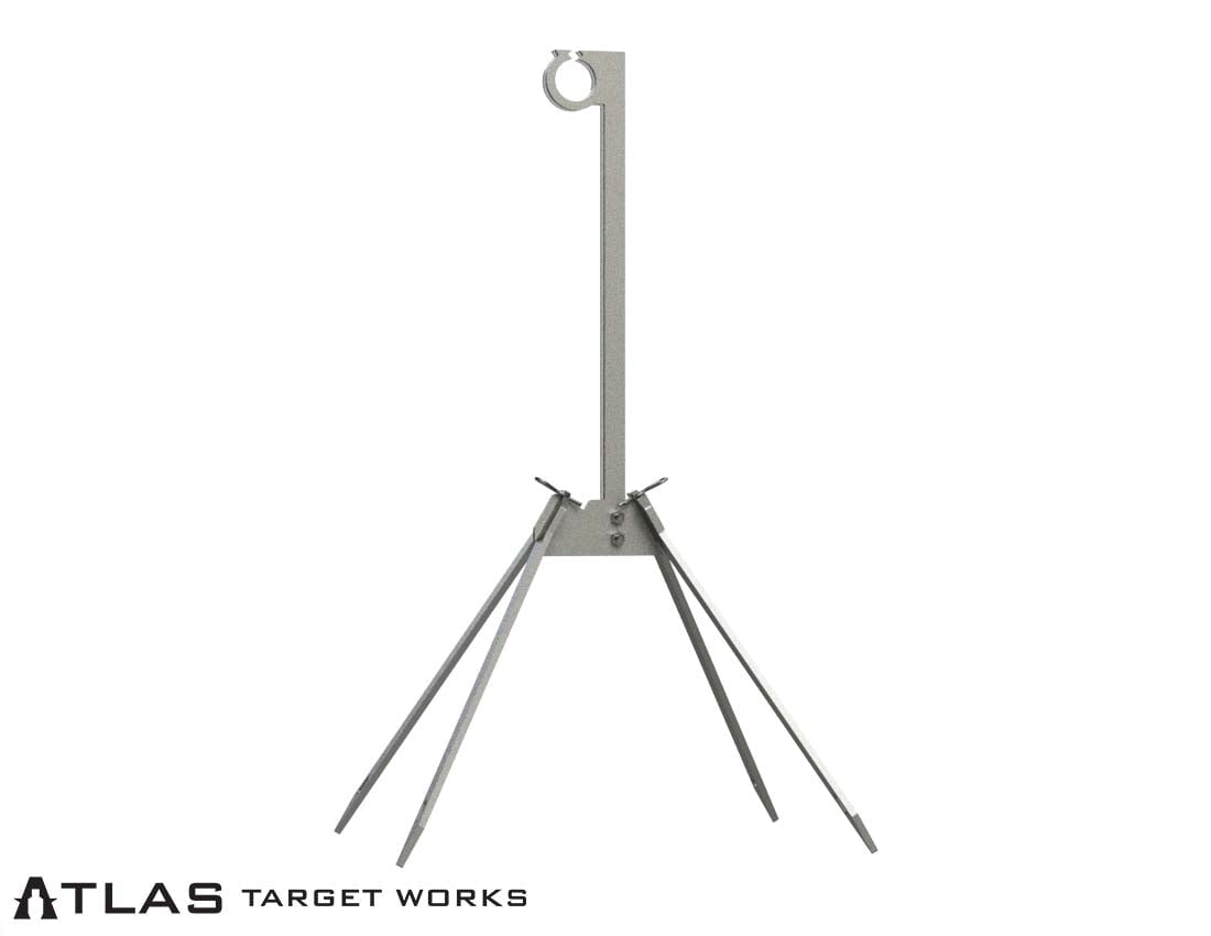 single hook stake base with leg addon