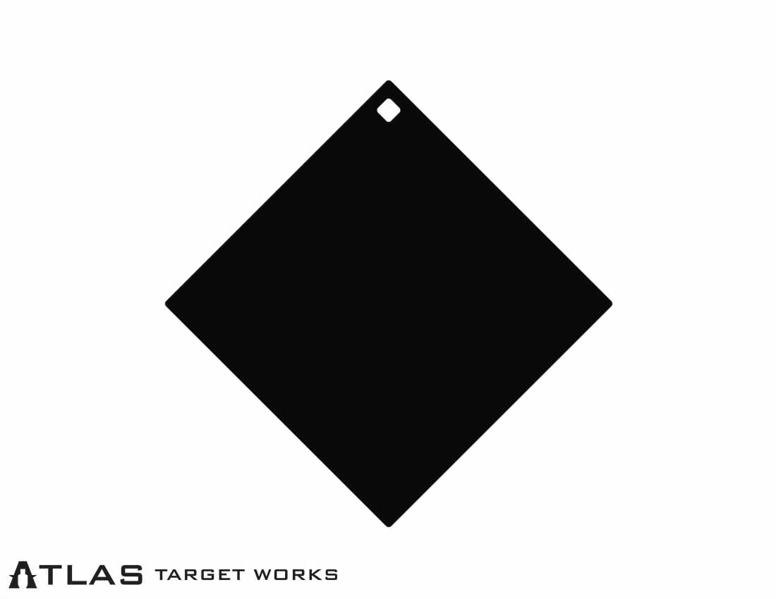 AR500 Diamond Gong - 10"