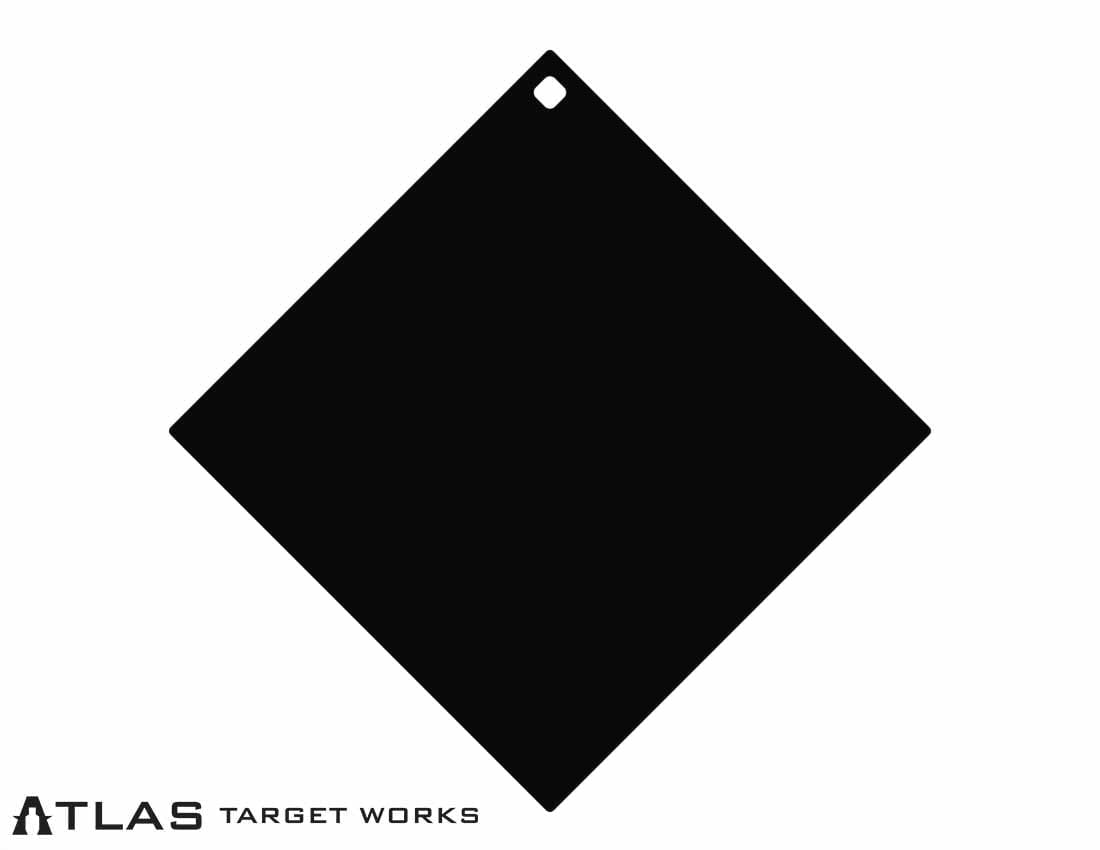 AR500 Diamond Gong - 12"