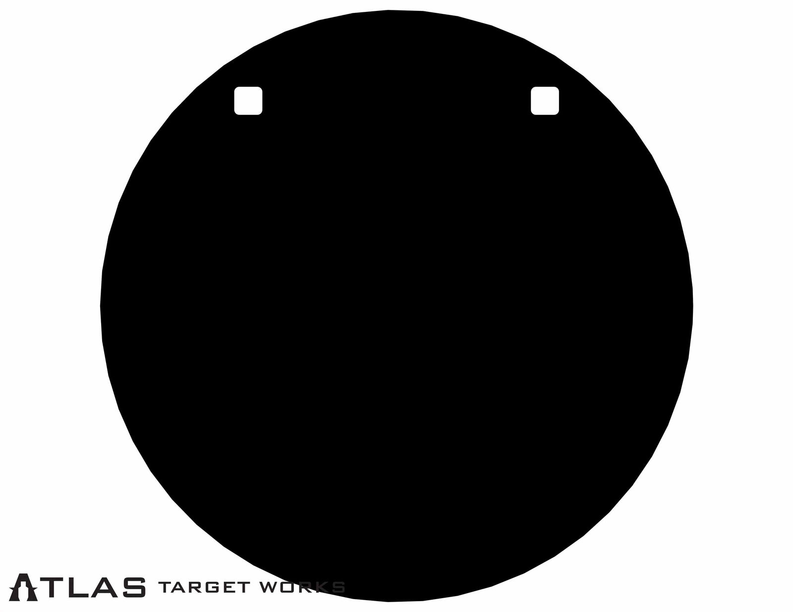 12"x1/4" AR400 Steel Gong