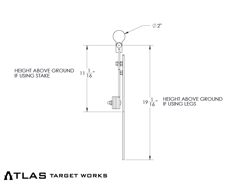Rimfire Gravity Popper - Multiple Target Shapes