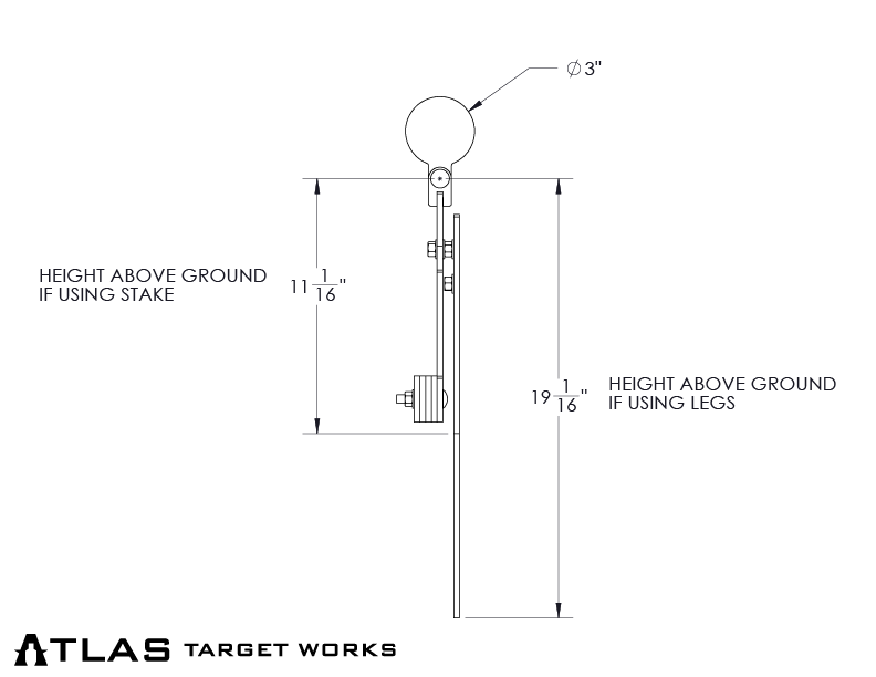 Rimfire Gravity Popper - Multiple Target Shapes