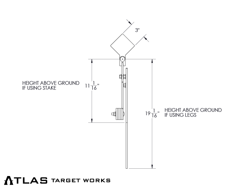 Rimfire Gravity Popper - Multiple Target Shapes