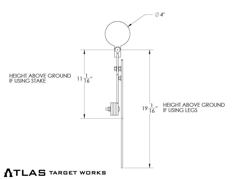 Rimfire Gravity Popper - Multiple Target Shapes