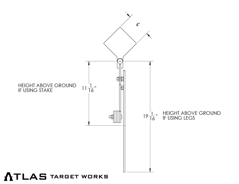 Rimfire Gravity Popper - Multiple Target Shapes