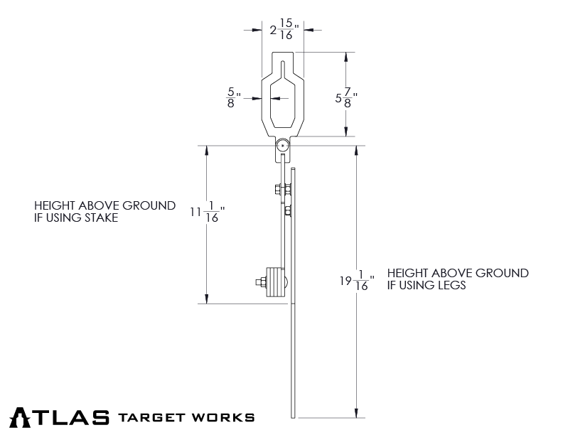 Rimfire Gravity Popper - Multiple Target Shapes