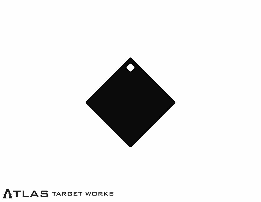 AR500 Diamond Gong - 6"