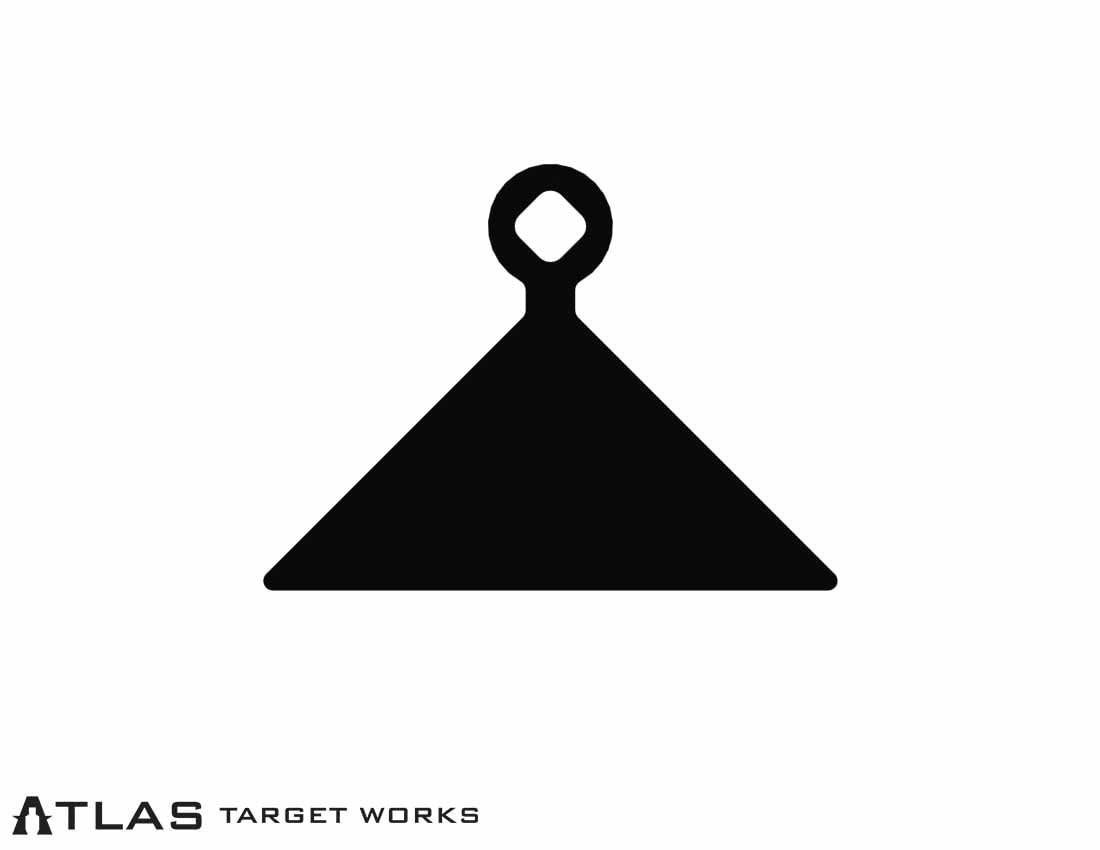6&quot; AR500 Stubby Triangle Target Cover Image