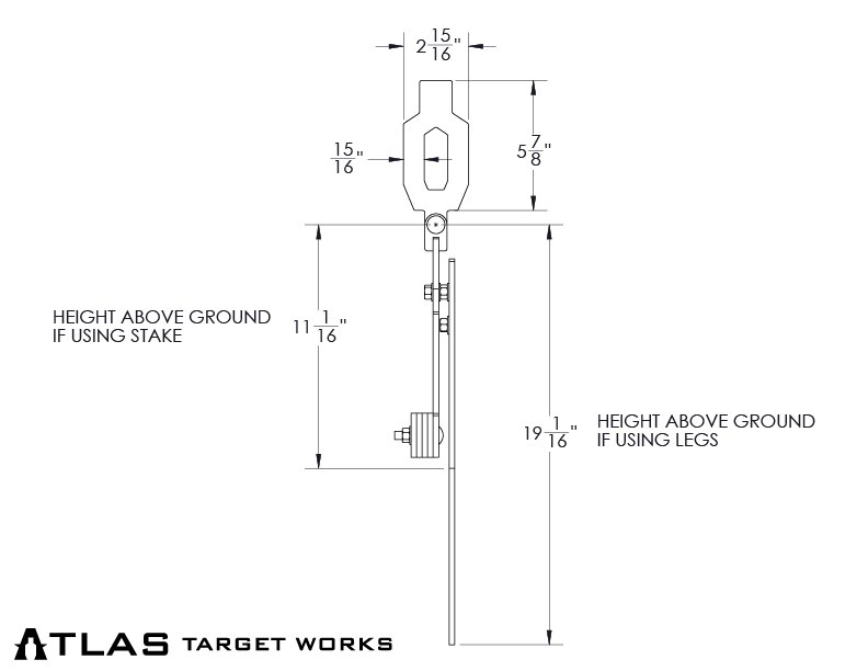 Rimfire Gravity Popper - Multiple Target Shapes