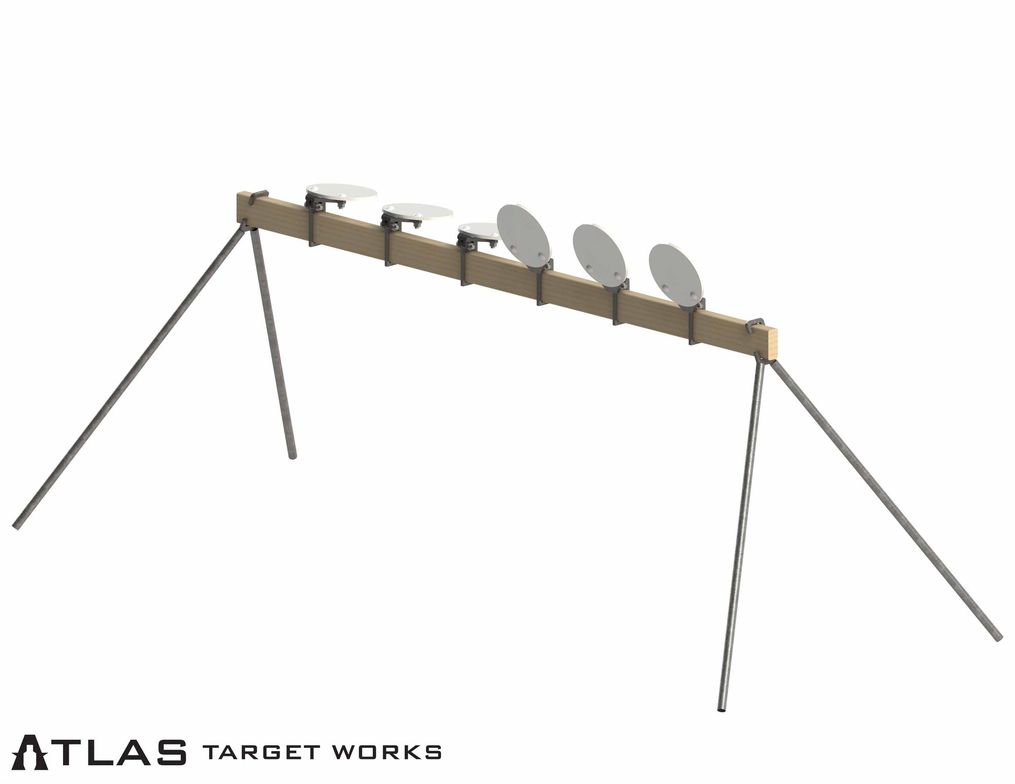 AR500 Plate Rack (Non-Remote Reset)