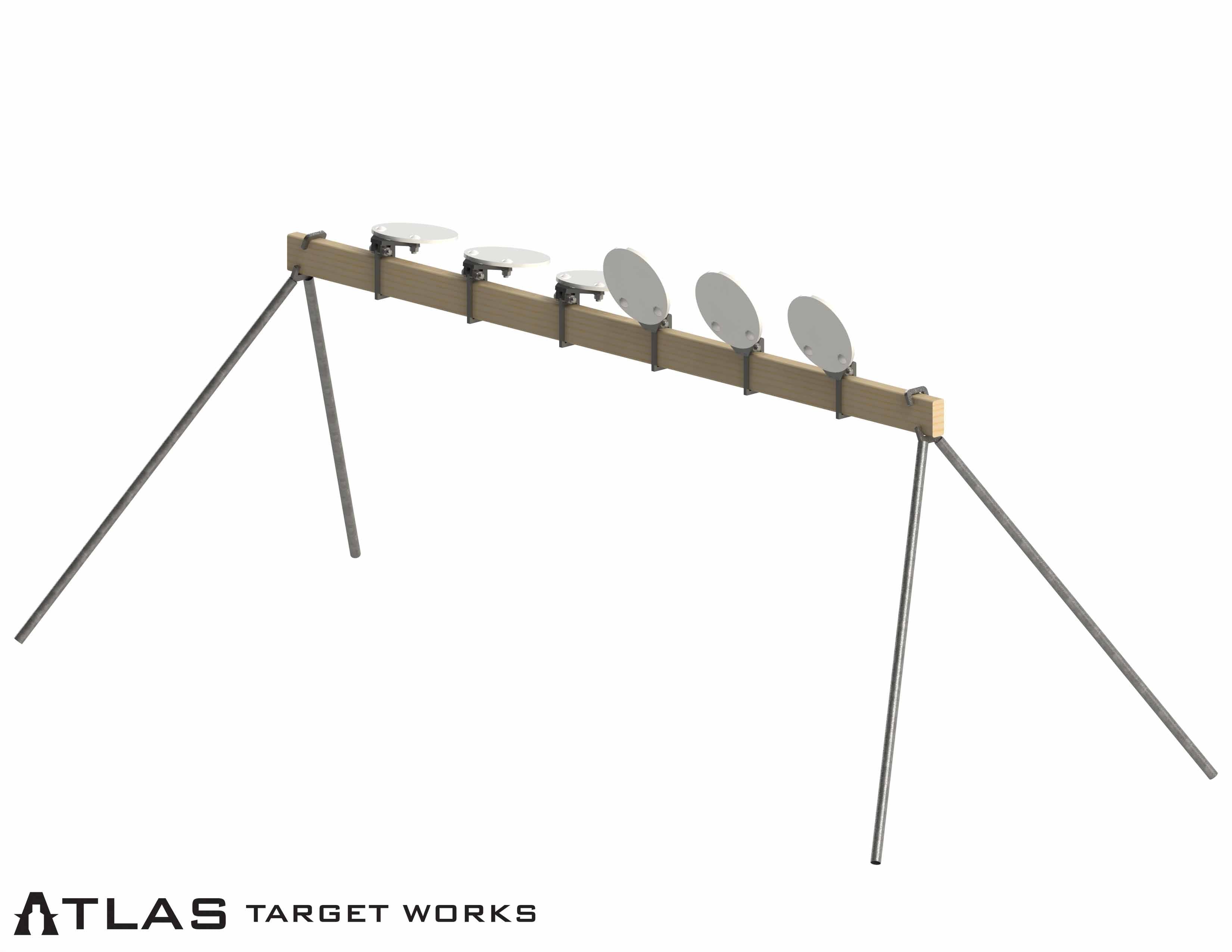 Atlas Plate Rack Plate Rack - Manual Reset - Atlas Target Works