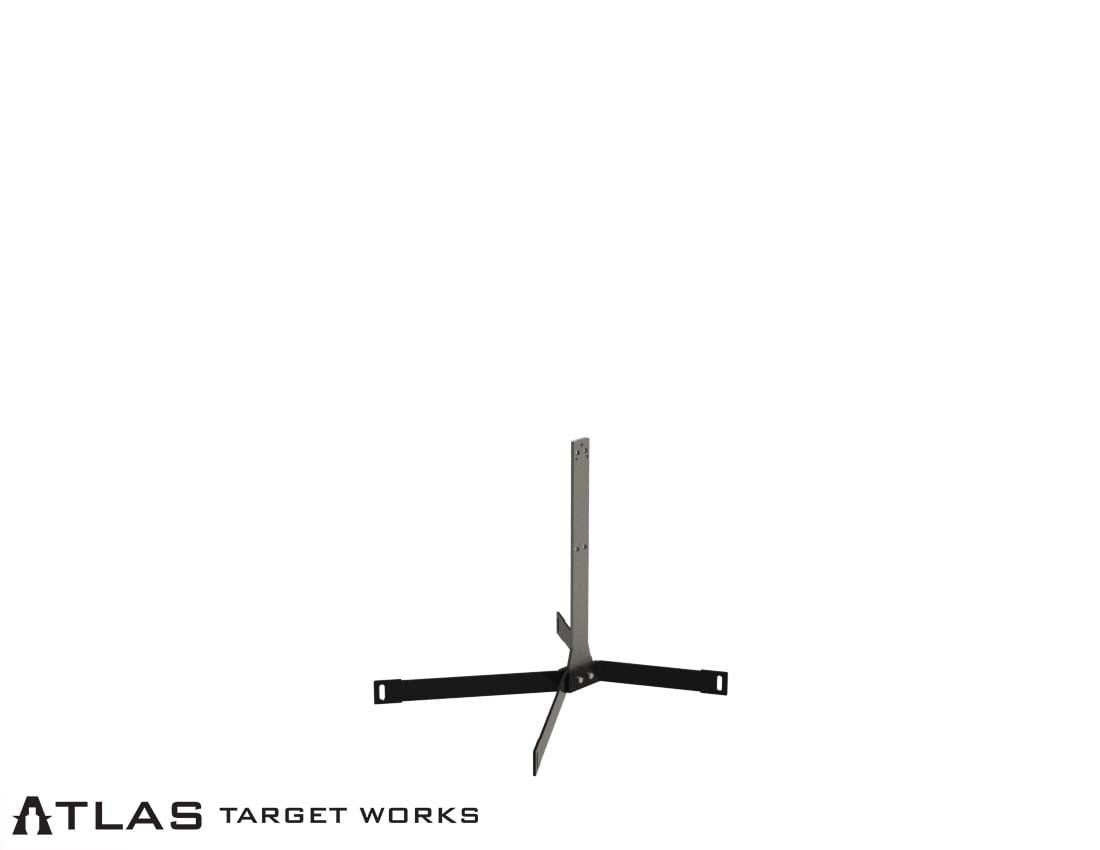 ATLAS AR500 target stand with one 24" riser