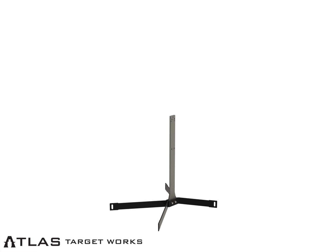 ATLAS AR500 target stand with one 28 inch riser