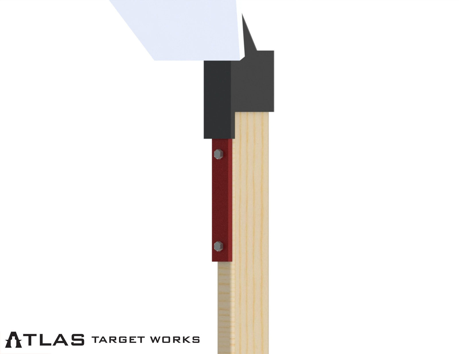 AR500 2x4 Post Protector