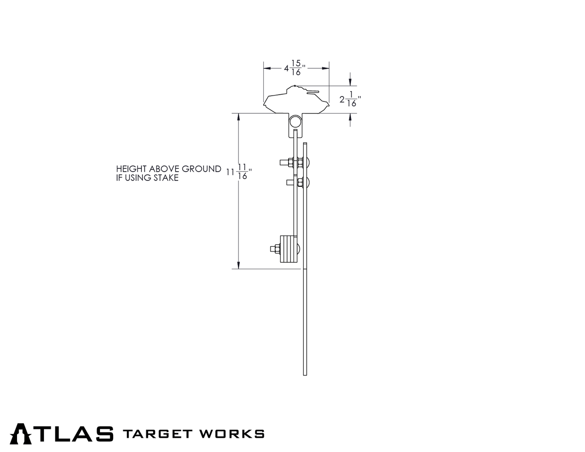 Rimfire Gravity Popper - Multiple Target Shapes