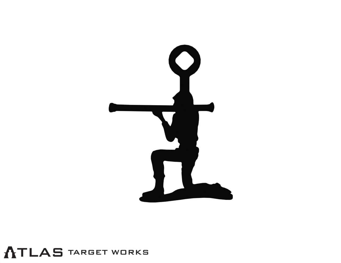 Green Army Men Rimfire Target - Bazooka