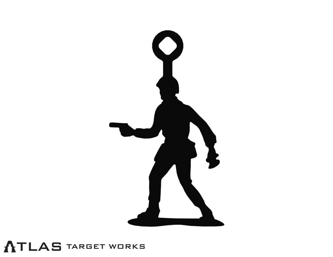 Green Army Men Rimfire Target - pistol