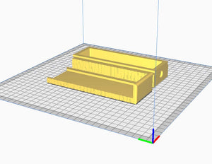 3D printed SK Lapua Rimfire Ammo Case print orientation