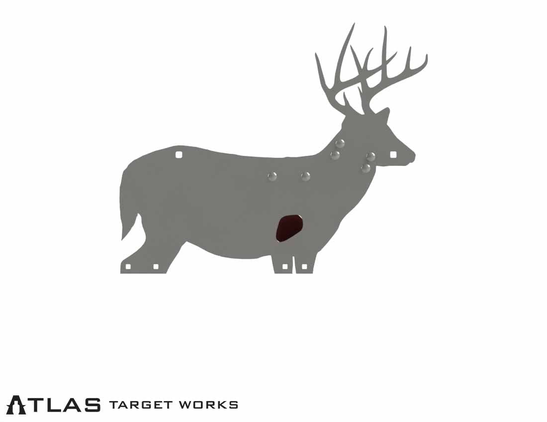 Whitetail Deer - 50% Scale - Rimfire Target